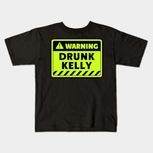 drunk Kelly Kids T-Shirt